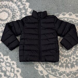 Kids girls children’s place Black Puffer Jacket M 7/8